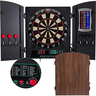 Voit 63303 Raptor Electronic Dartboard with Case and Accessories 