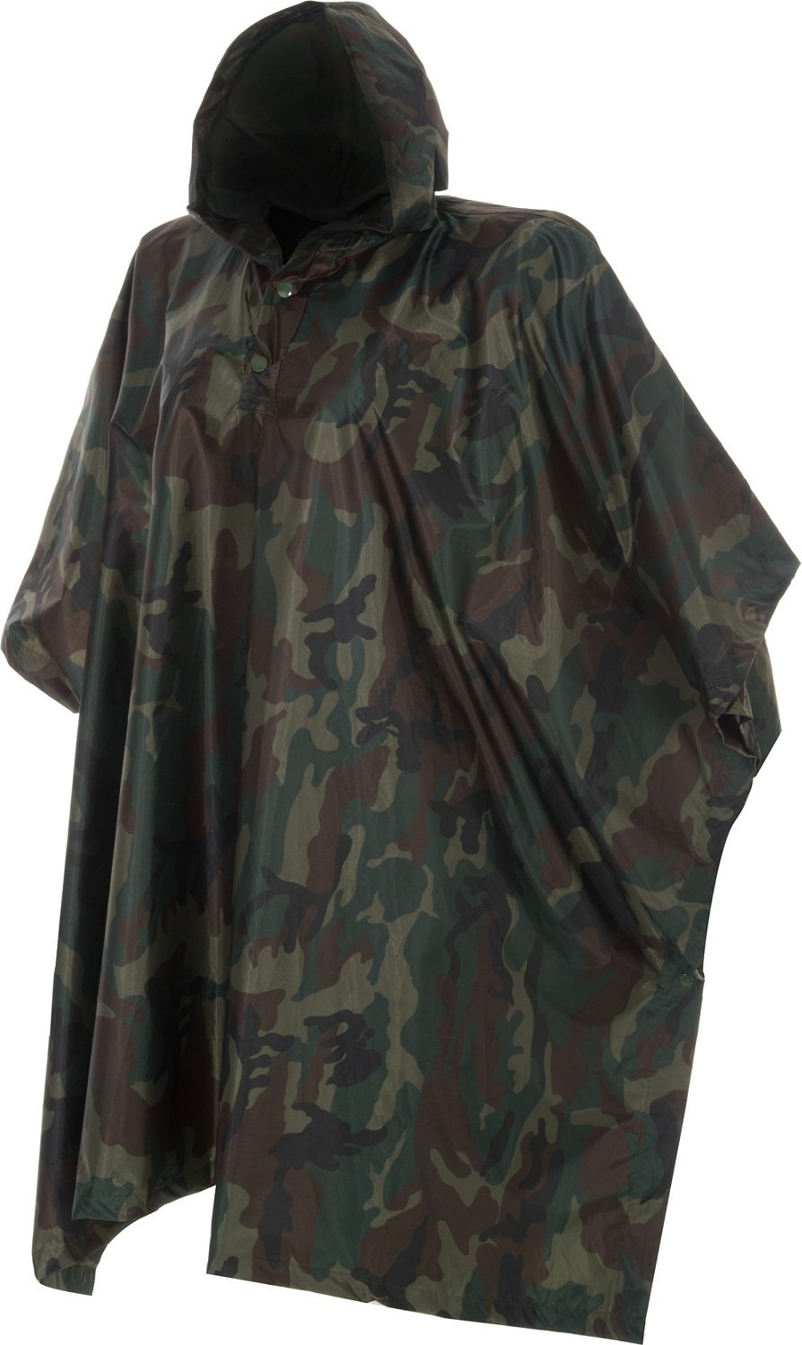 Game Winner Kids' Woodland Camo Poncho | Academy