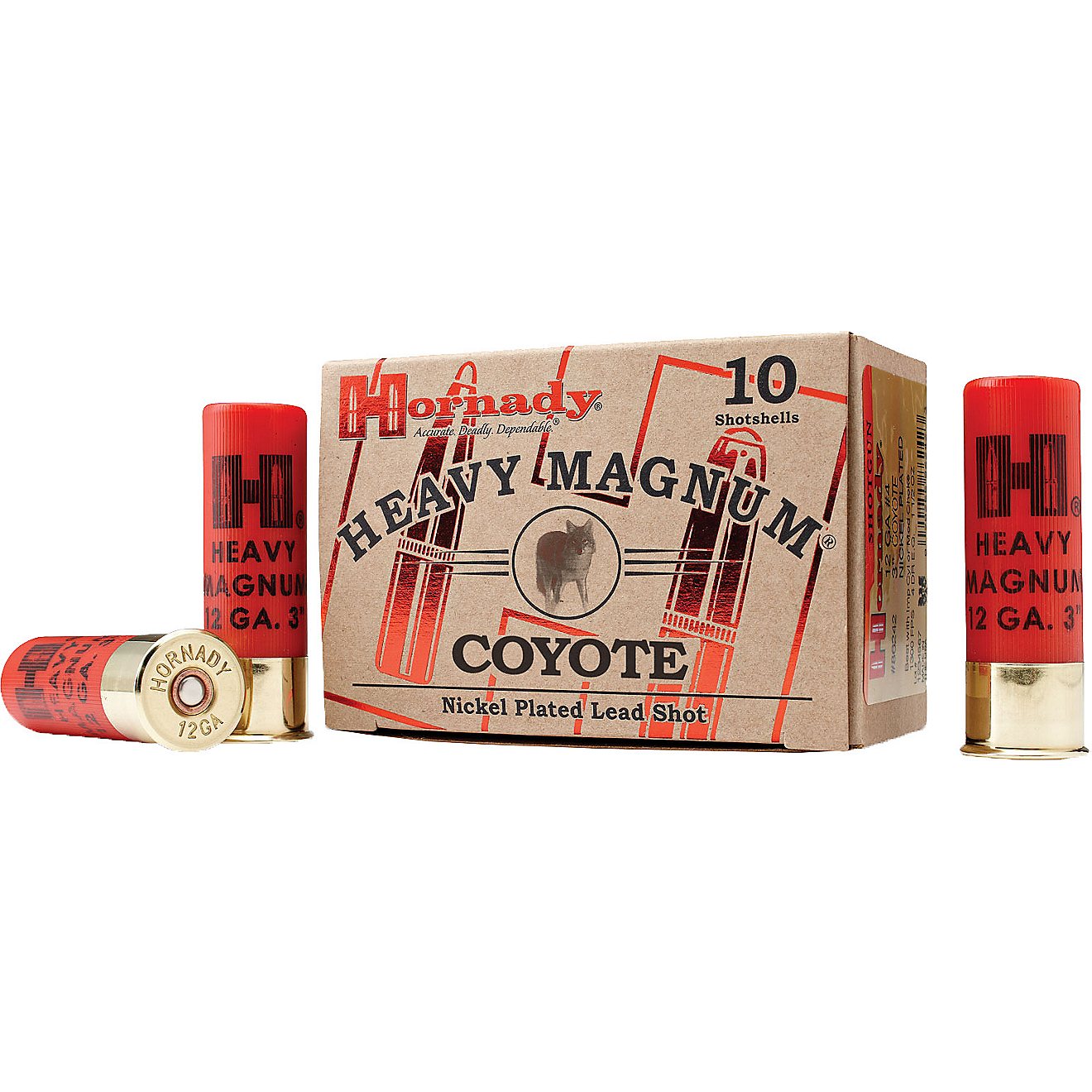 Hornady Heavy Magnum® Coyote 12 Gauge Buckshot Shotshells                                                                       - view number 1