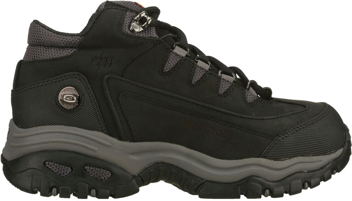 SKECHERS Men's Work Energy-Blue Ridge Boots