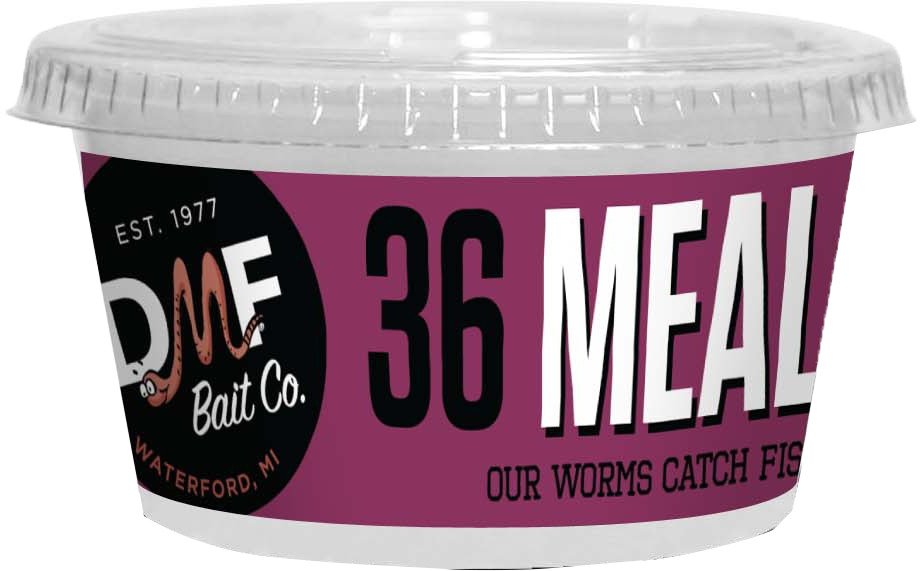 DMF Bait Live Meal Worm 36-Pack - view number 1
