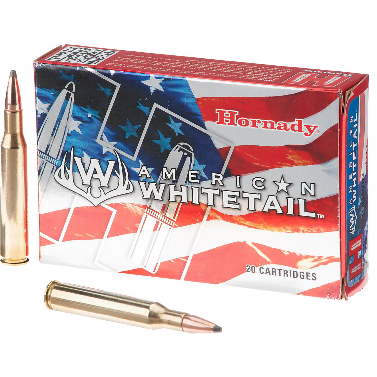 Hornady InterLock® SP American Whitetail™ .270 Win 130-Grain Centerfire Rifle Ammunition                                      - view number 1