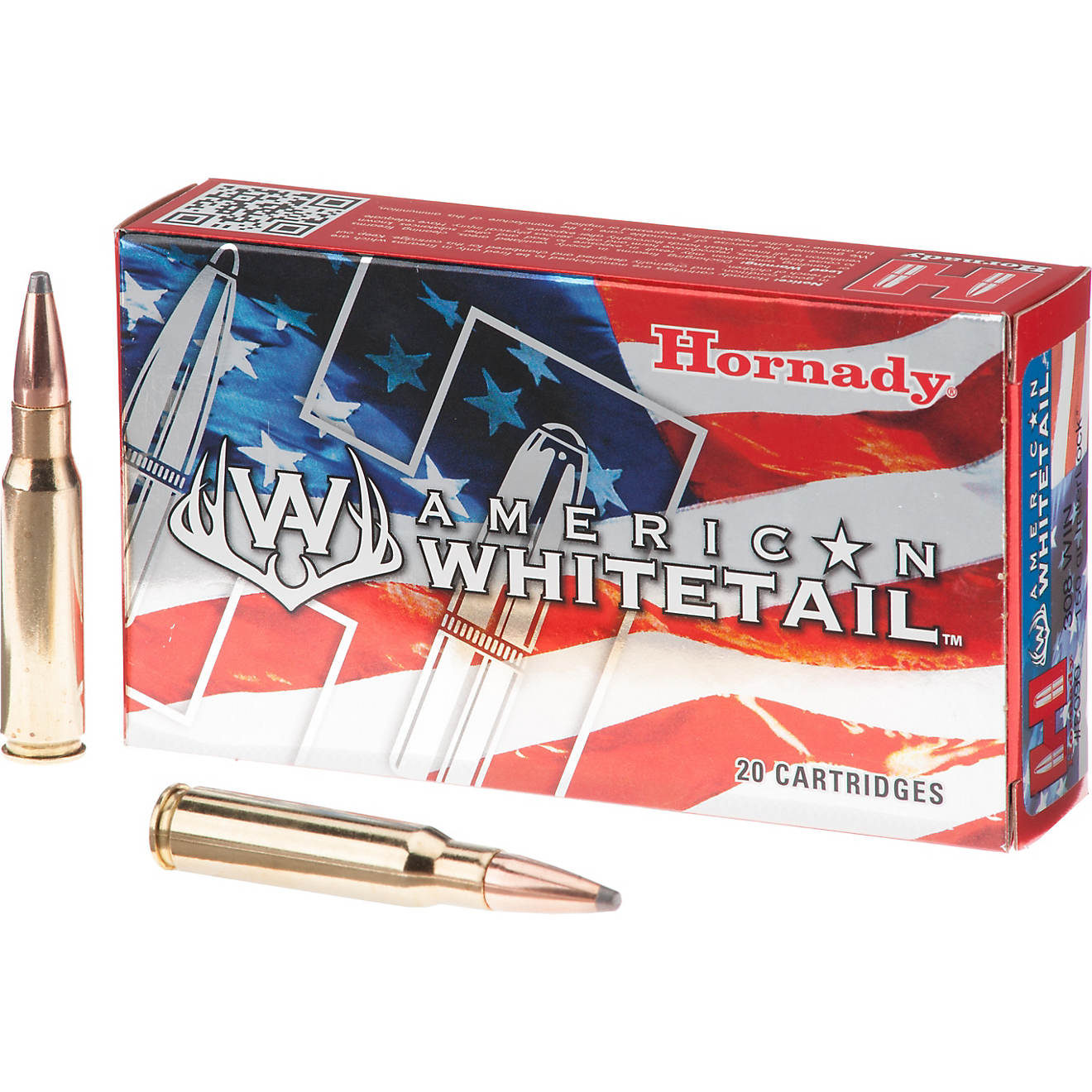 Hornady InterLock SP American Whitetail .308 Win 150-Grain Centerfire Rifle Ammunition - 20 Rounds                               - view number 1