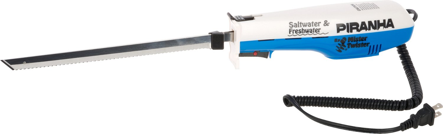 Mister Twister Piranha Electric Fillet Knife - Blue