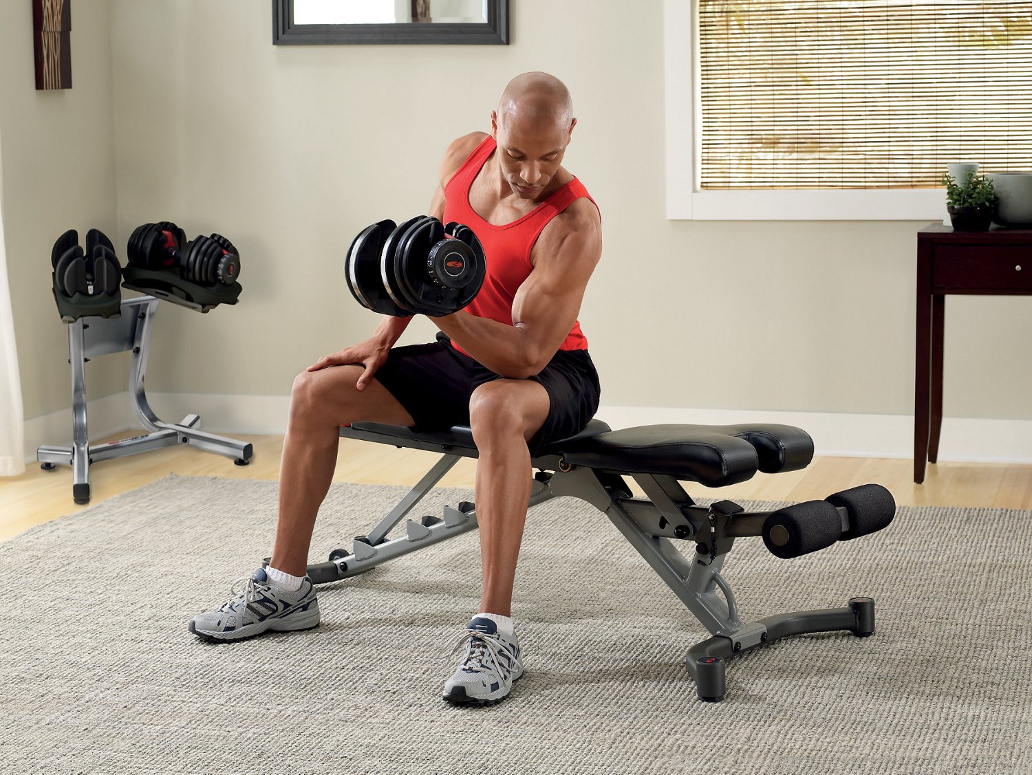 Bowflex SelectTech 552 Adjustable Dumbbell Set Academy