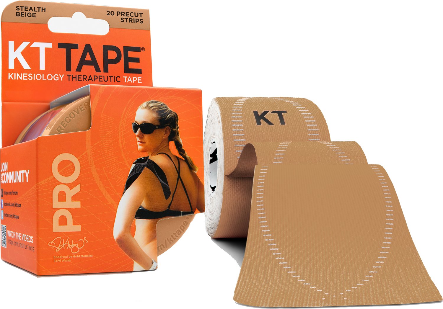 PHYTOP K Tape 12 Roll Pack Athletic Tape - Premium Kinesiology Tape for  Knees Shoulders Ankles Elbows, Kinesthetic Tape Pre-Cut by 10 Strip -  Latex