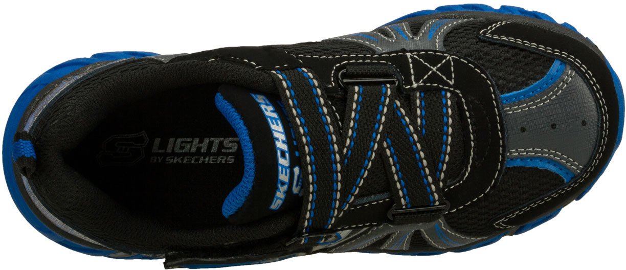 SKECHERS Boys' S Lights Pillar Light-Up Shoes - view number 4