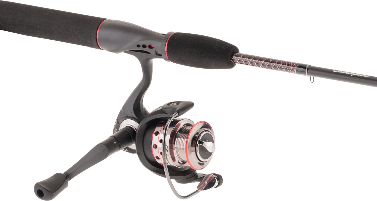 Shakespeare Ugly Stik Rear Drag Spinning Combo with Size 35 Reel and 6'0  2-Piece Medium Rod