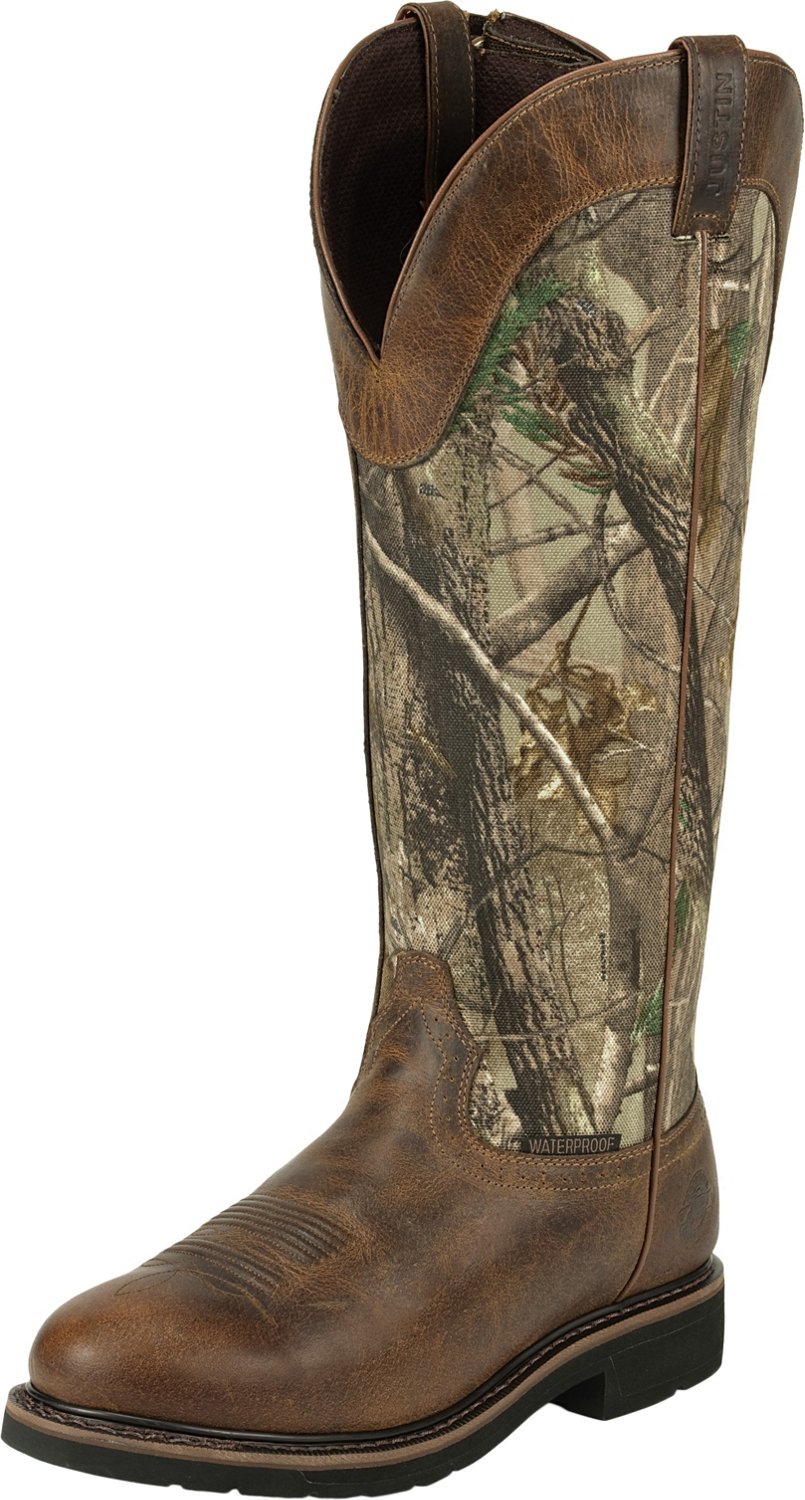 Justin Men's Stampede Waterproof Snake Boots