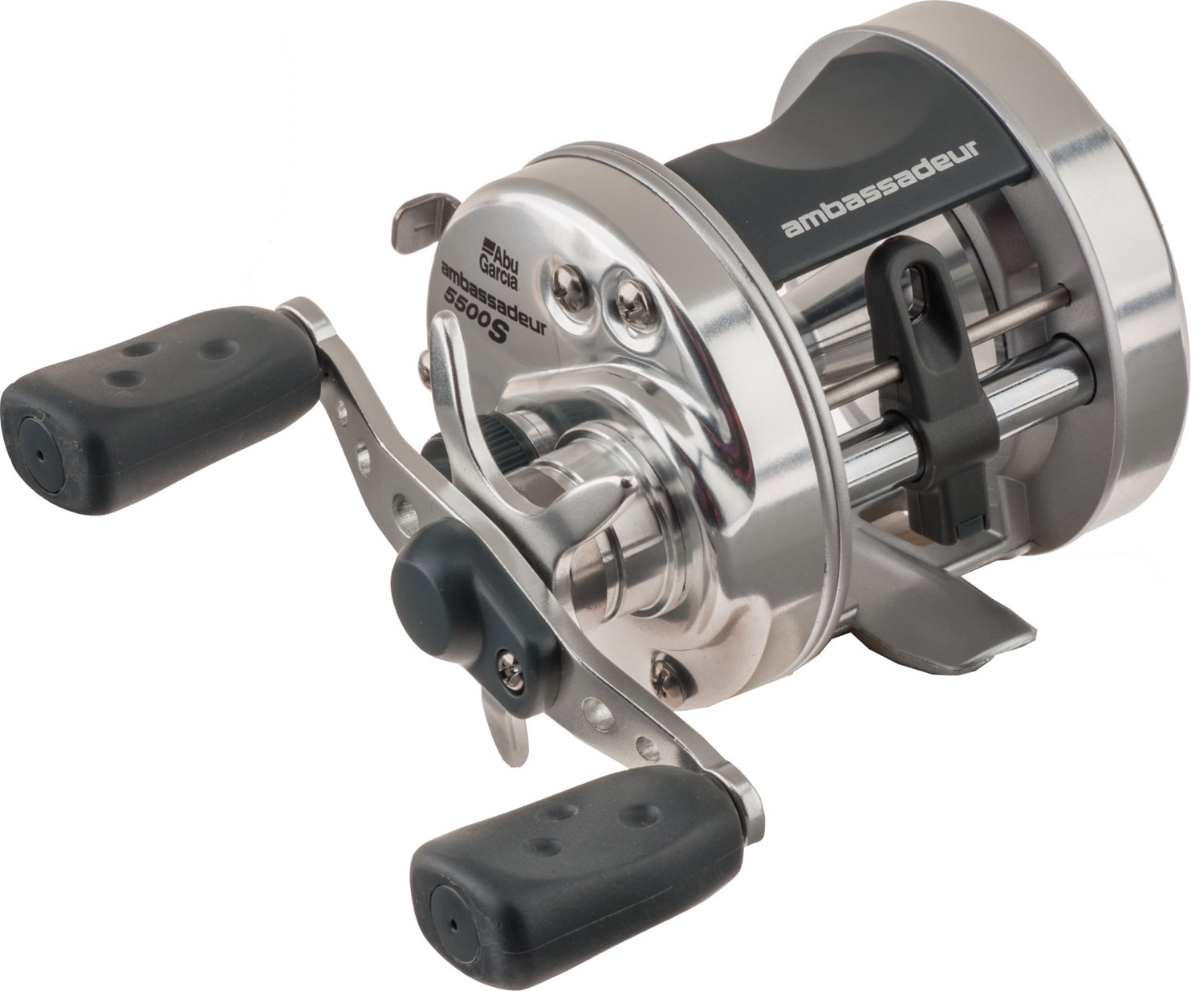  Abu ABU Ambassador 2500C Non-IAR Model Right Wound Bait Reel  with Power Handle (220-258 : Sports & Outdoors