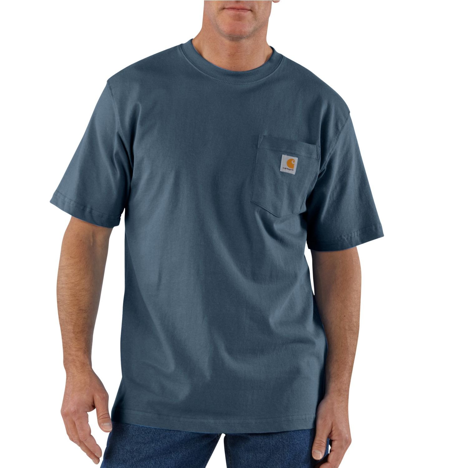 Carhartt Men's K87 Short Sleeve Workwear Pocket T-shirt