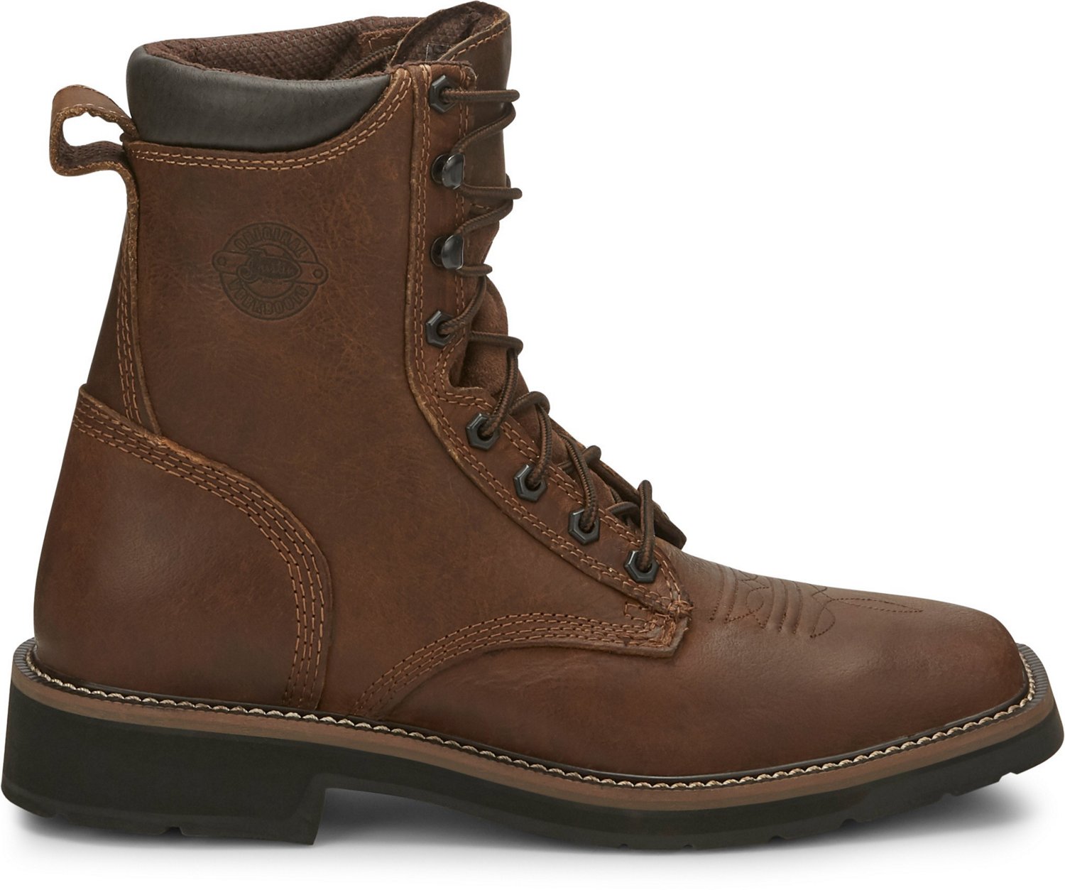 Justin Men s Rugged EH Lace Up Work Boots Academy