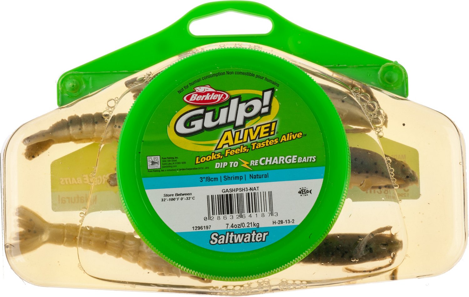 Berkley® Gulp! Alive!® 3 Shrimp Half-Pint Bucket