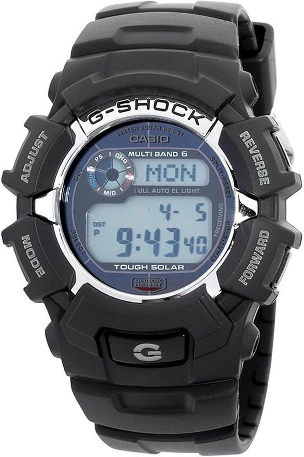 Casio Men's G-Shock Solar Atomic Digital Sports Watch | Academy