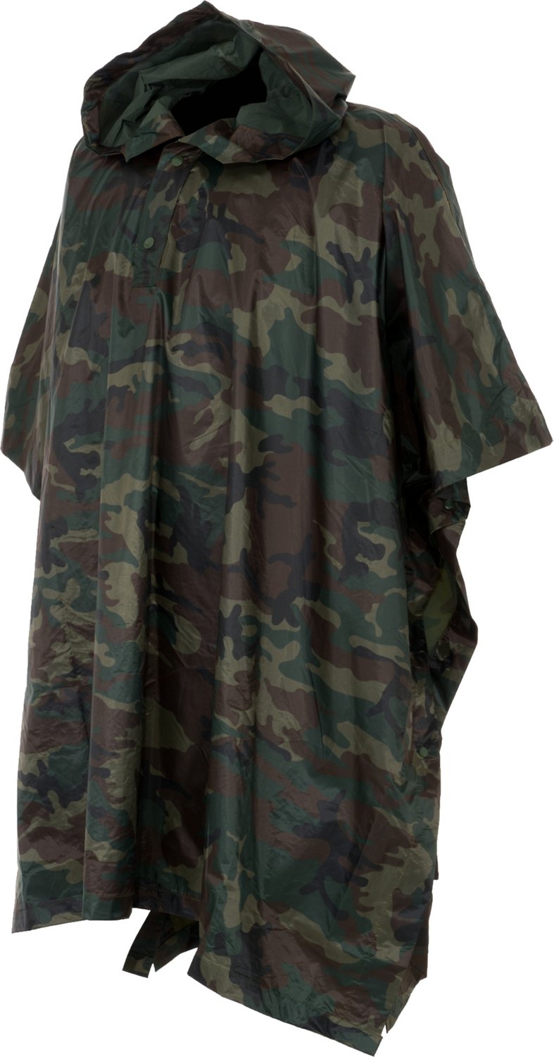 Game Winner Adults' Camo Poncho