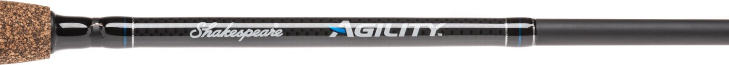 Shakespeare® Agility 6'6 M Freshwater/Saltwater Baitcast Rod and