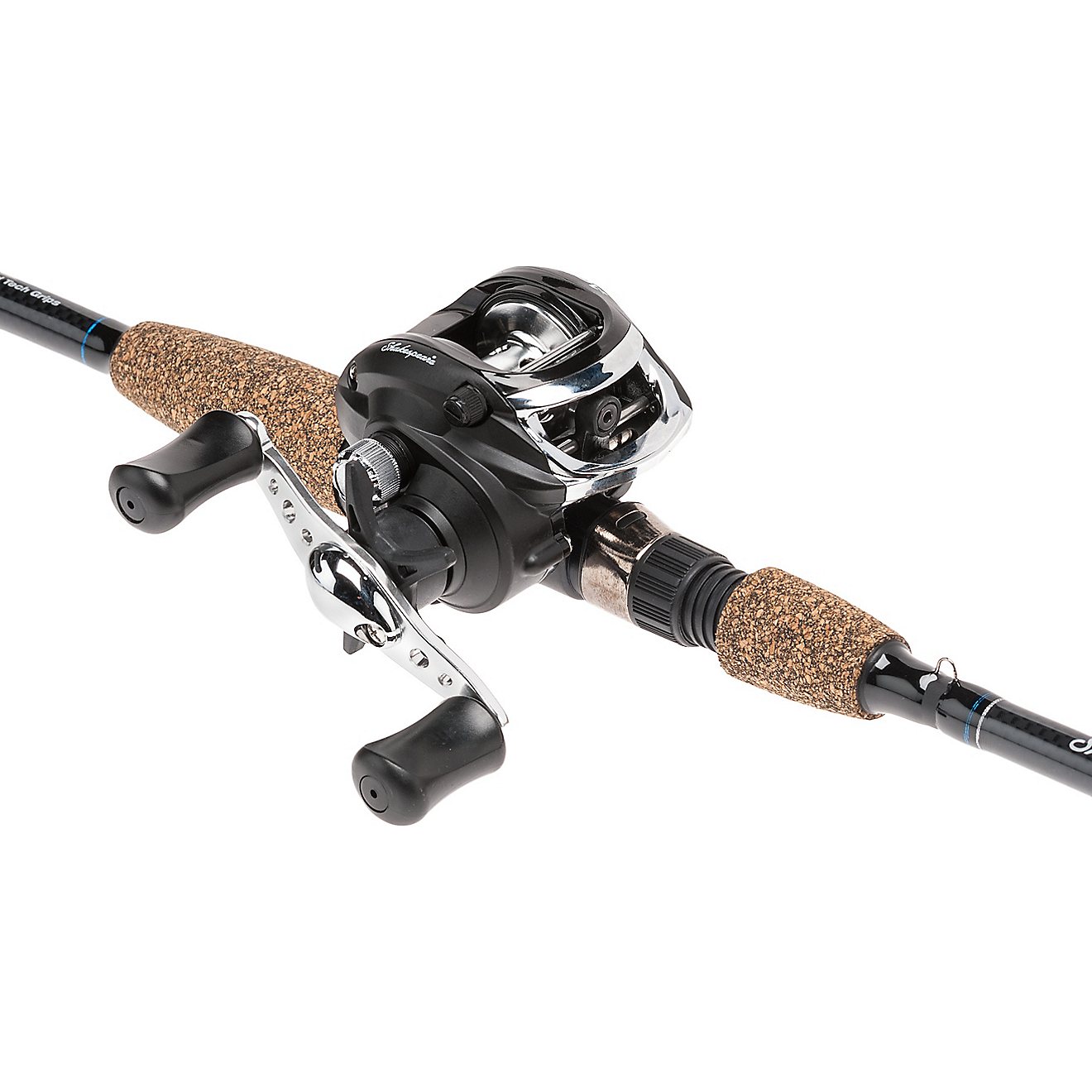 Shakespeare® Agility 6'6" M Freshwater/Saltwater Baitcast Rod and Reel Combo                                                    - view number 5