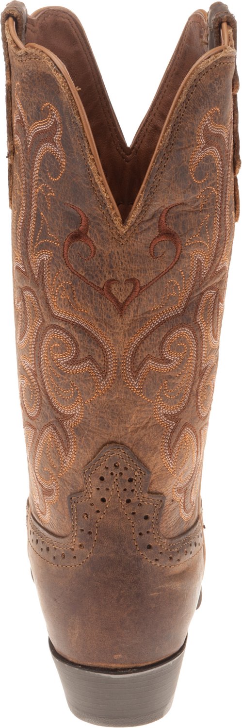 Justin Women's Puma Cowhide Western Boots Academy