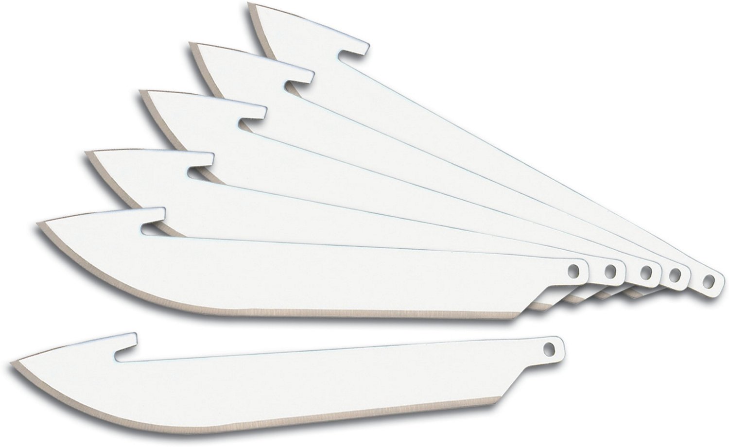 Outdoor Edge 3.0 Razorsafe System Blade Combo Set 6 Replacement Blades  RRC30-6