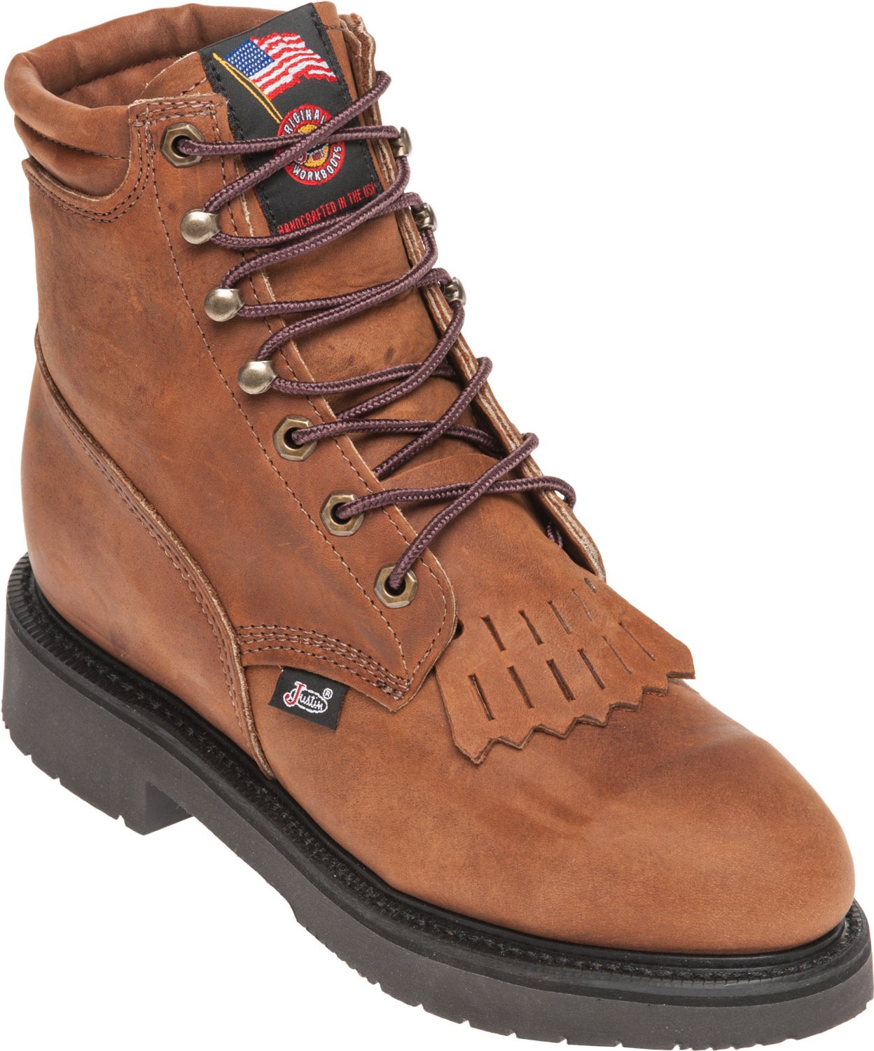 Lace up work boots hot sale academy