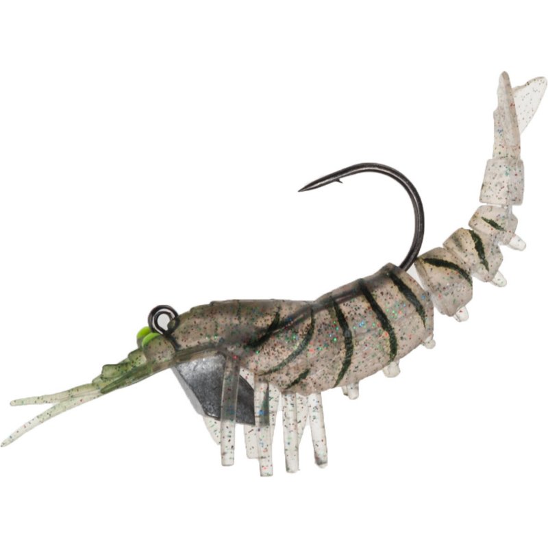 Egret Baits Vudu Shrimp Soft Baits 2-Pack Green - Salt Wtr Sft Plastic at Academy Sports