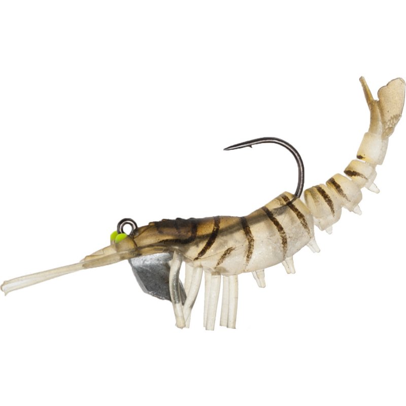 Egret Baits Vudu Shrimp Soft Baits 2-Pack Gold - Salt Wtr Sft Plastic at Academy Sports