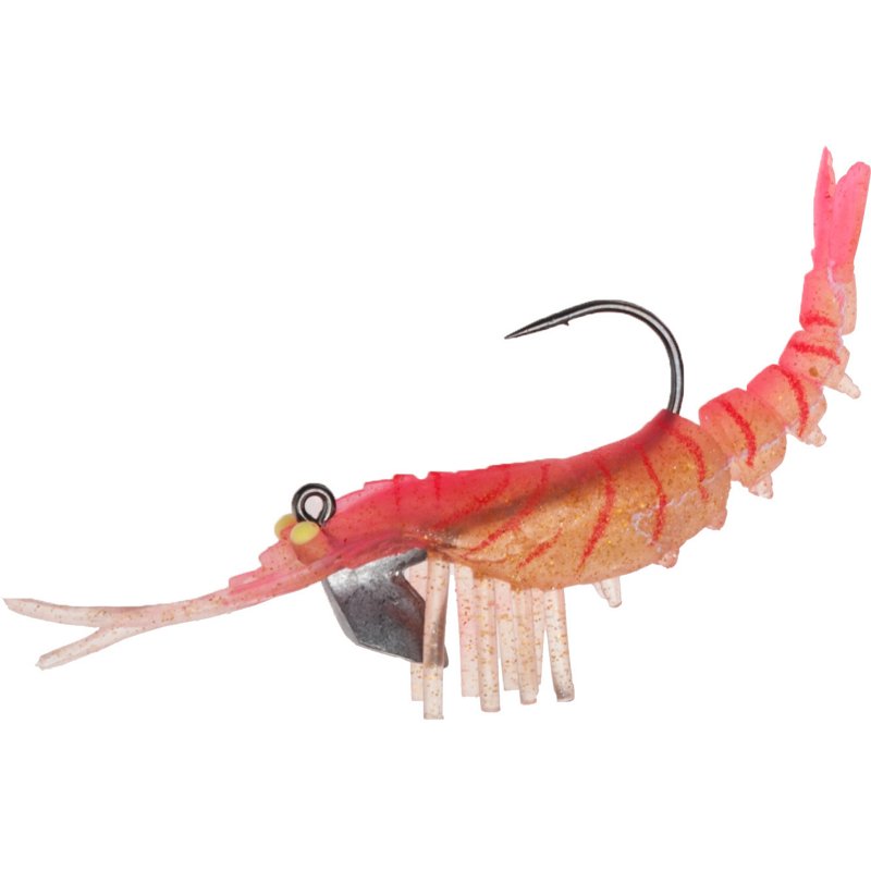 Egret Baits Vudu Shrimp Soft Baits 2-Pack Pink - Salt Wtr Sft Plastic at Academy Sports