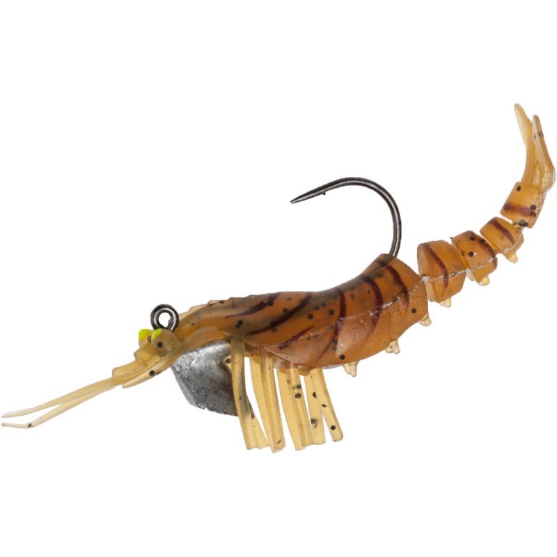 Egret Baits Vudu Shrimp Soft Baits 2-Pack Rootbeer - Salt Wtr Sft Plastic at Academy Sports