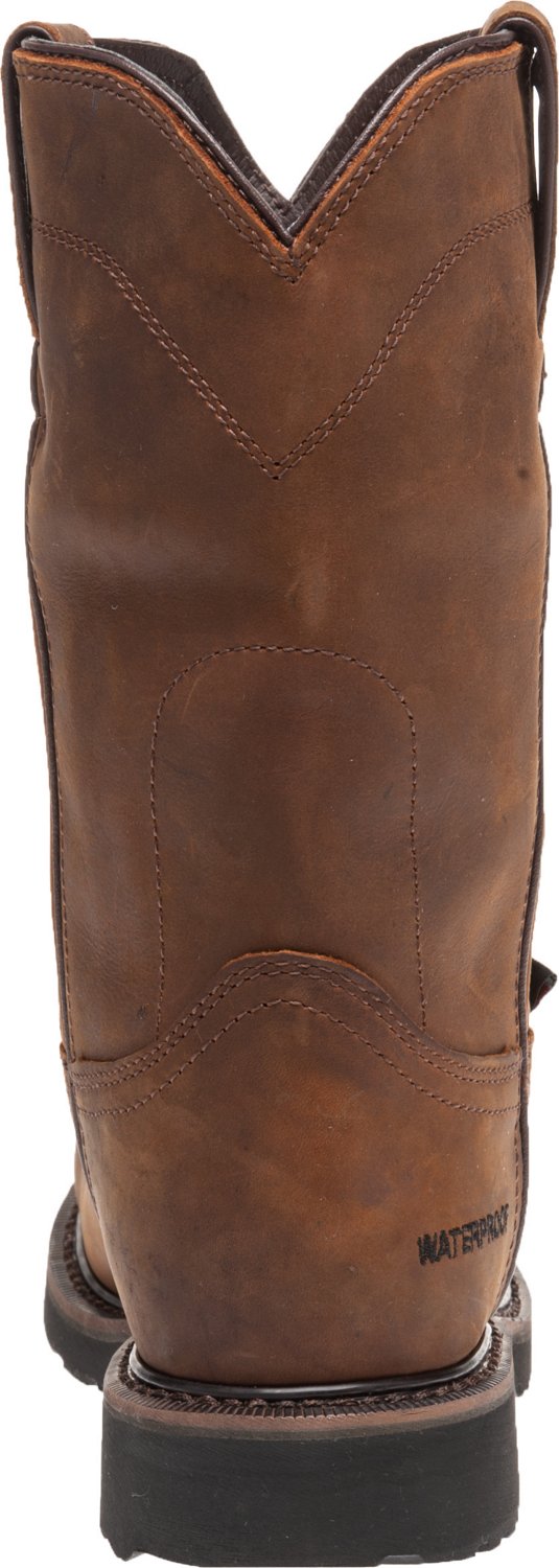 Justin Men's EH Steel Toe Wellington Work Boots - view number 4