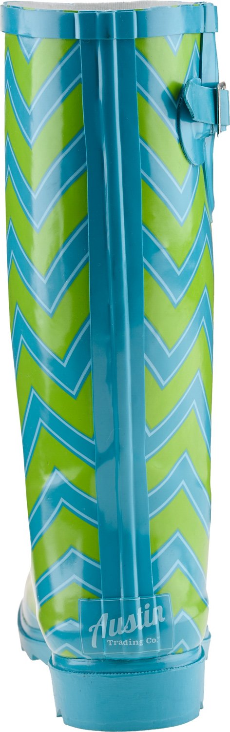 Austin Trading Co. Women's Chevron Rubber Boots - view number 4