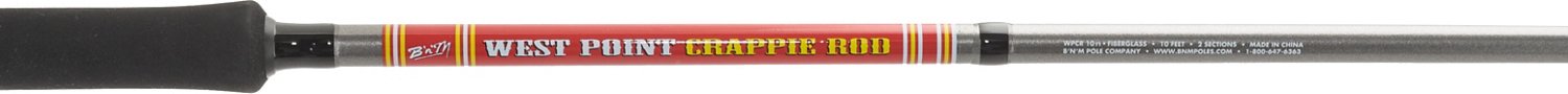 B 'n' M West Point 10' Freshwater Crappie Rod - view number 2