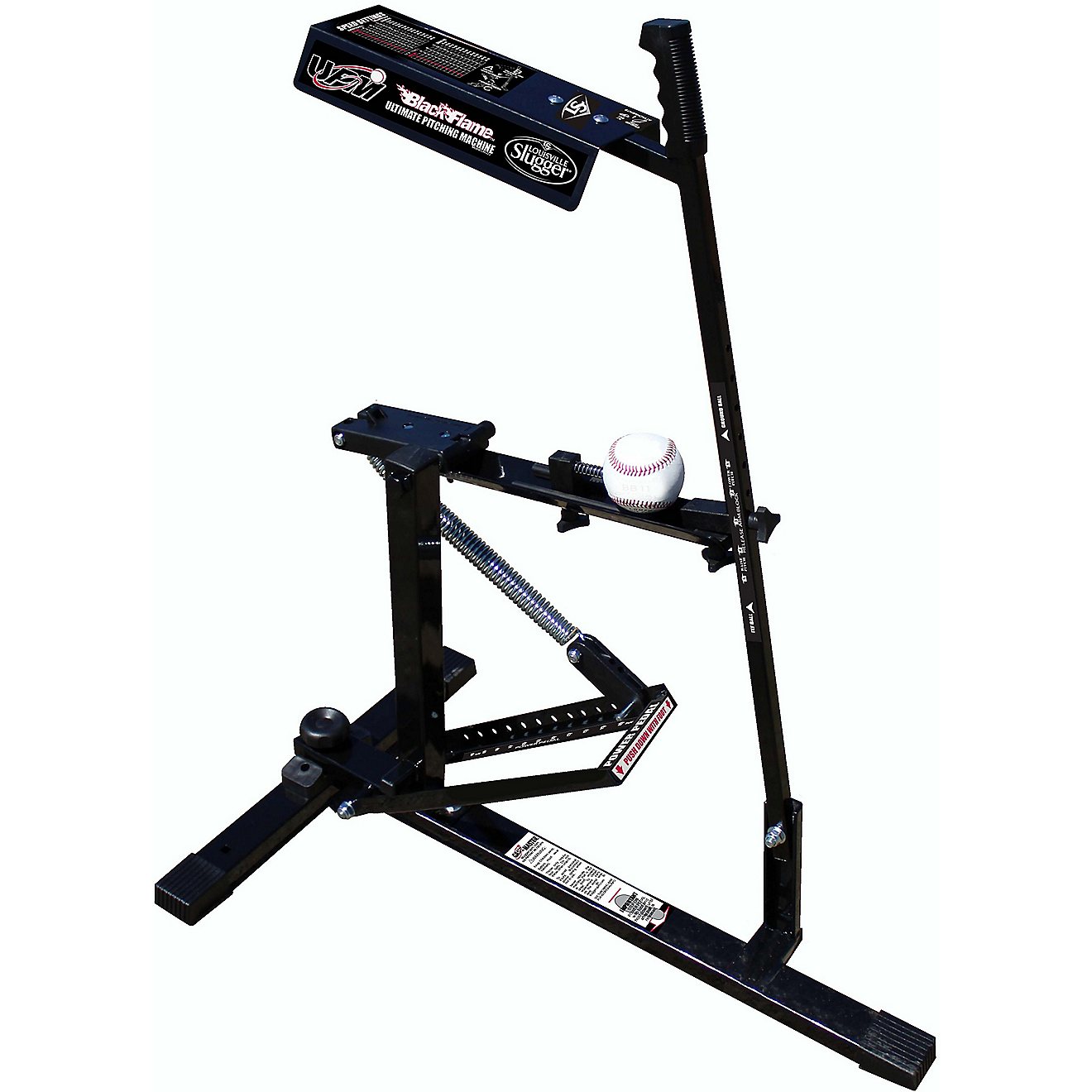 Louisville Slugger Black Flame Ultimate Pitching Machine                                                                         - view number 1