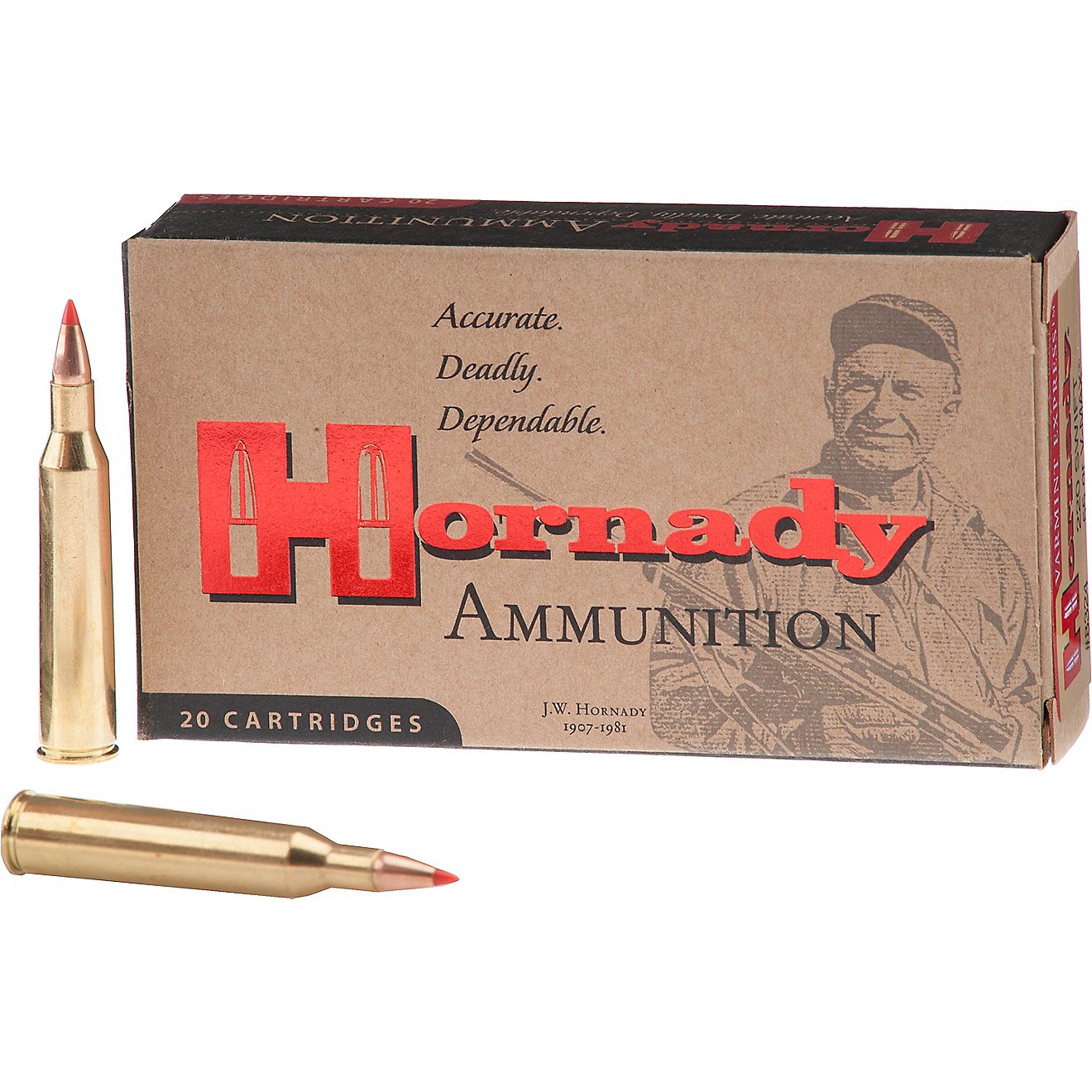 Hornady V-MAX® .22 - 250 Remington 55-Grain Rifle Ammunition - 20 Rounds                                                        - view number 1