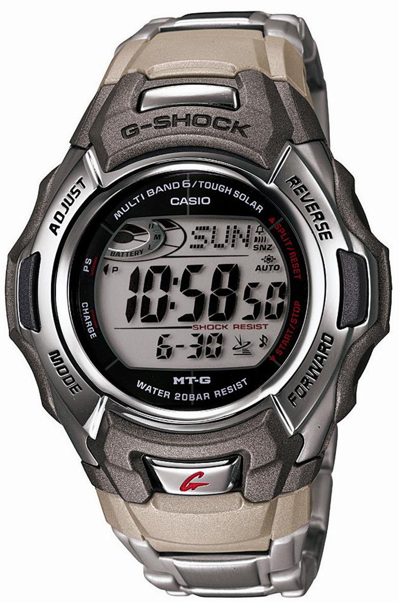 Casio Mens G Shock Solar Atomic Watch Free Shipping At Academy 