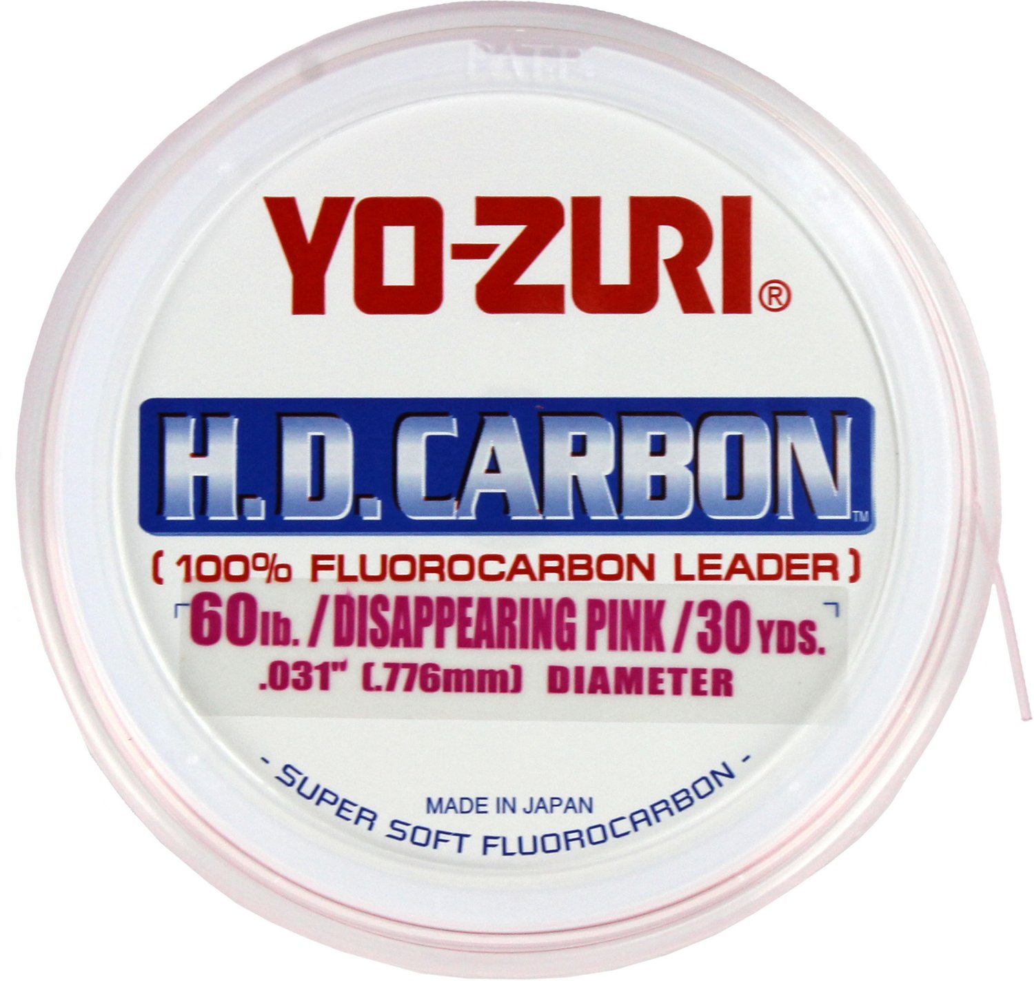 Yo-Zuri H.D. Carb 30 yards Fluorocarbon Fishing Line