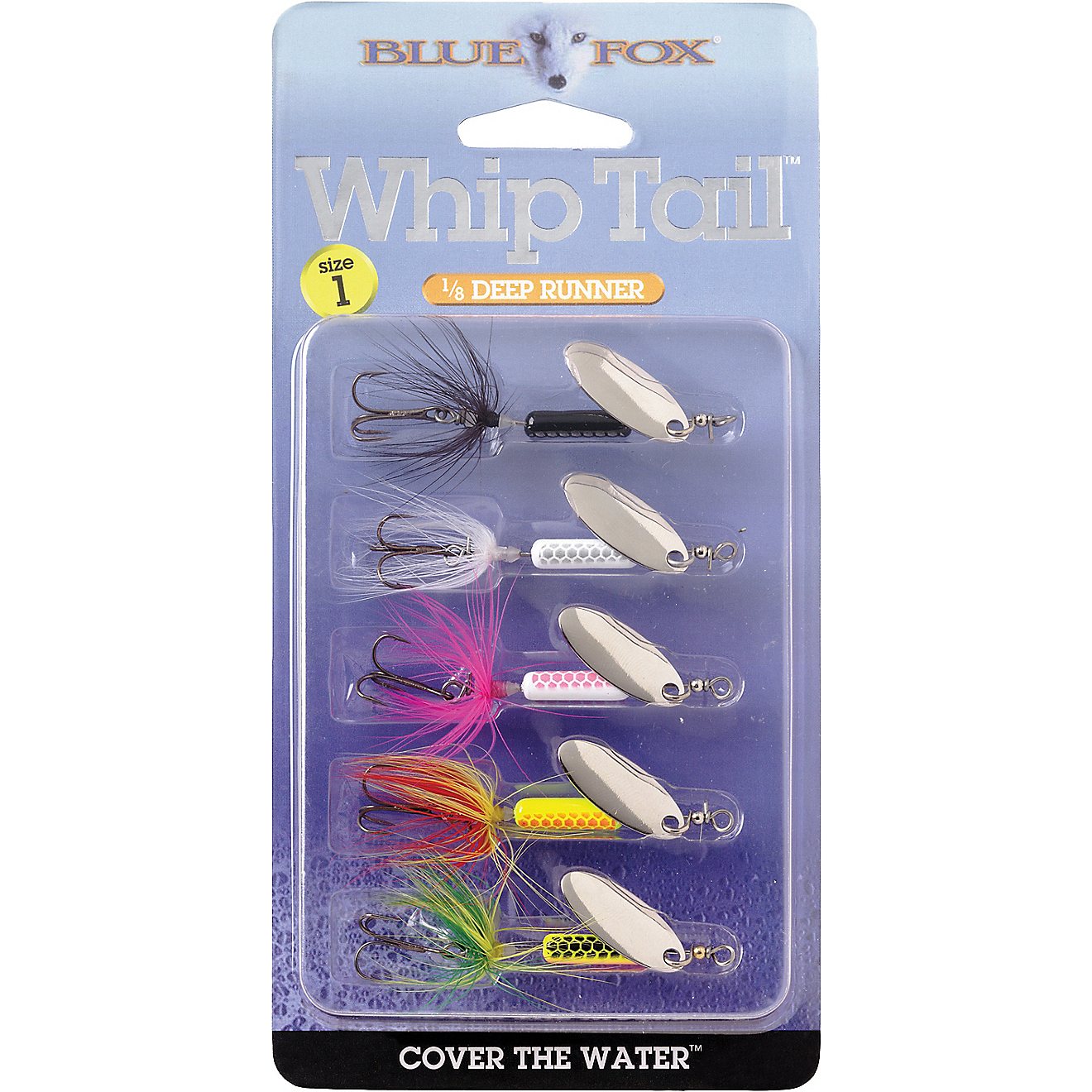 Blue Fox Whip Tail In-Line Spinnerbaits 5-Pack                                                                                   - view number 1