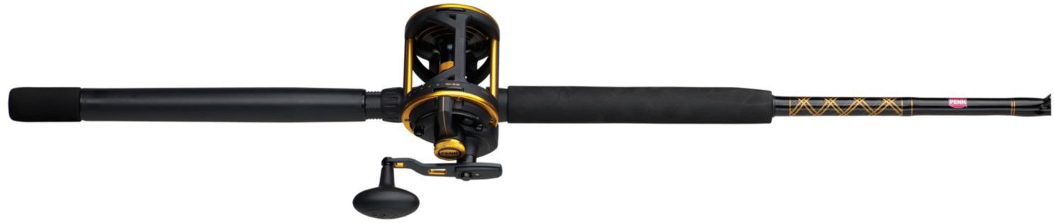 PENN® Squall Lever Drag Saltwater Trolling Rod and Reel Combo Academy