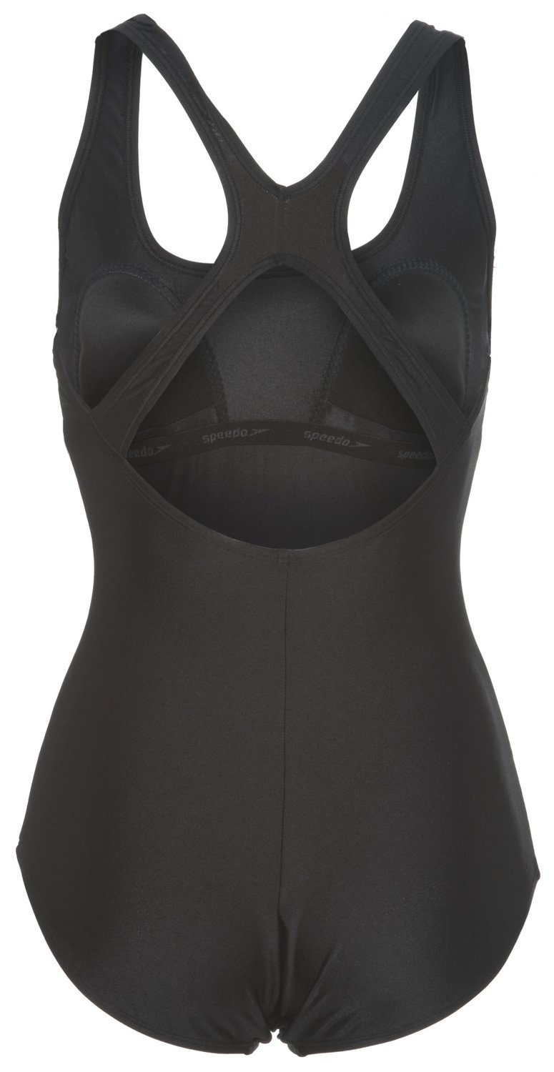 Speedo Women's Illusion Splice Ultraback 1-Piece Swimsuit - view number 2