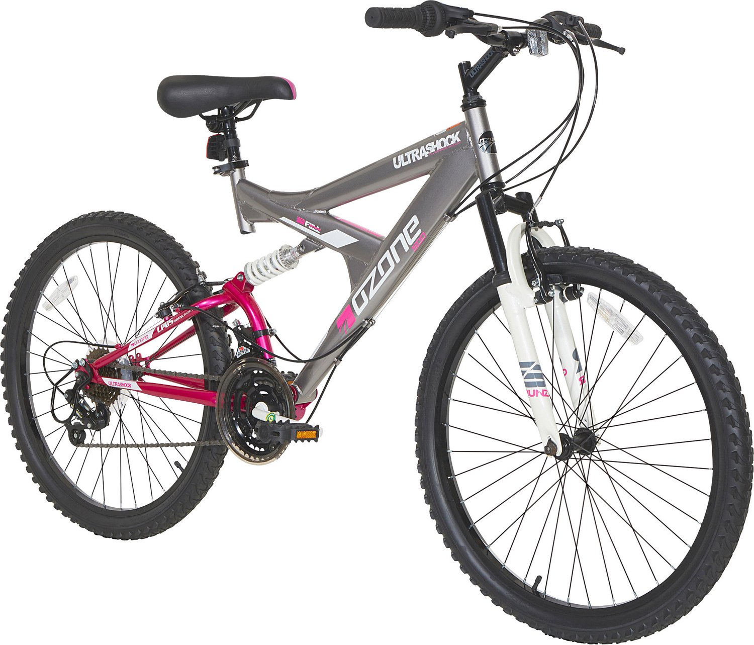 Ozone 500 Men's Shock Force 26 In 21Speed Full Suspension Mountain