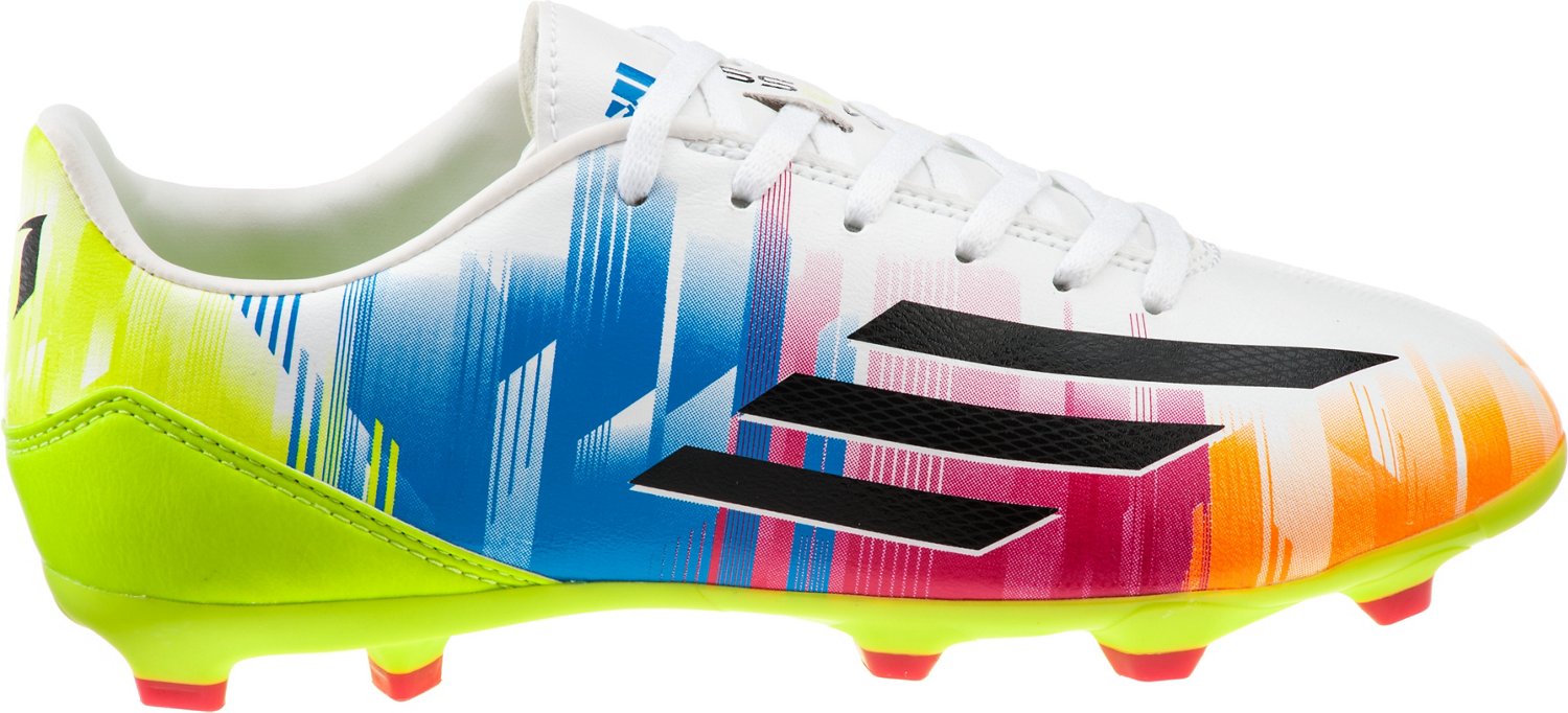 adidas™ Kids' F10 TRX FG J Messi Soccer Cleats