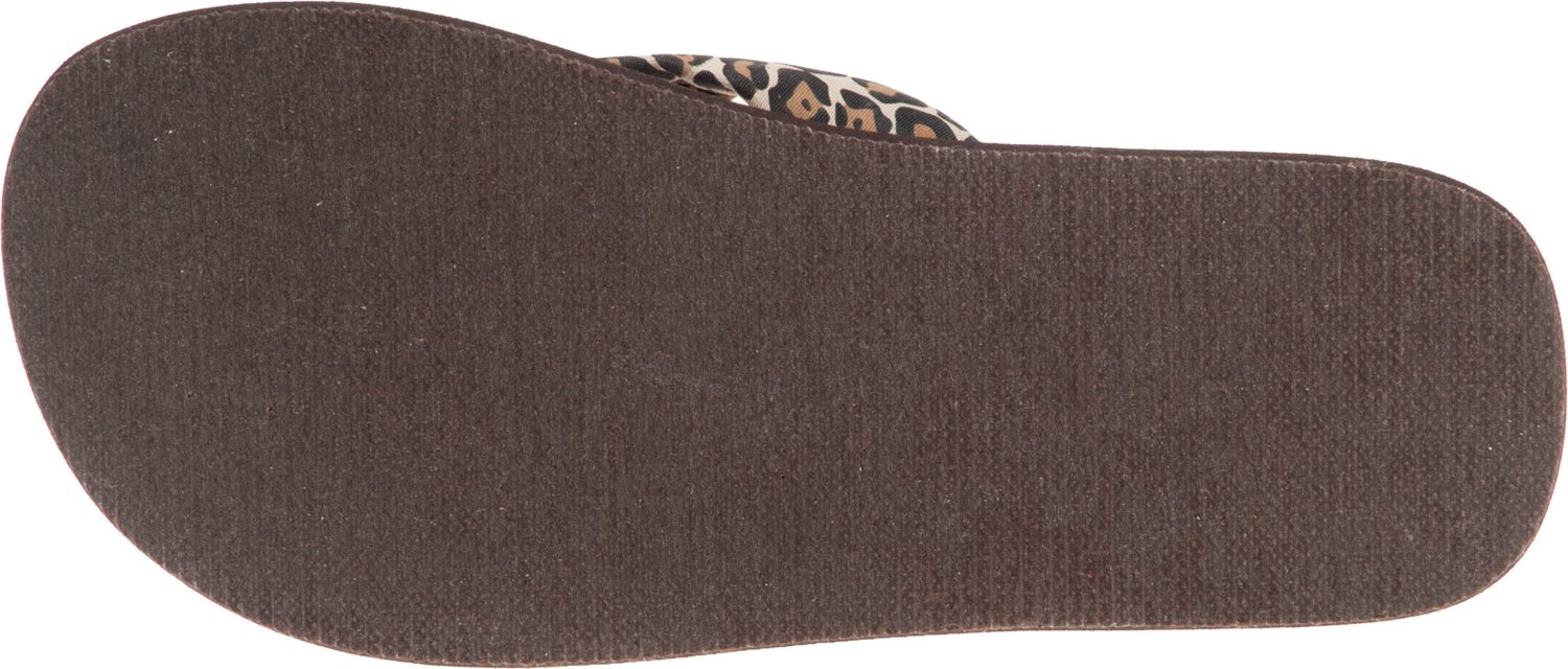 O'Rageous® Women's Animal Print Medallion Flip-Flops - view number 4