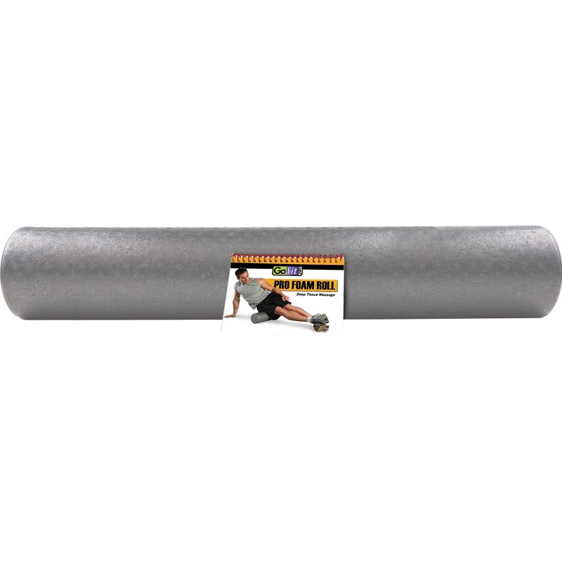 GoFit Pro 36" Foam Roll Grey - Exercise Accessories at Academy Sports