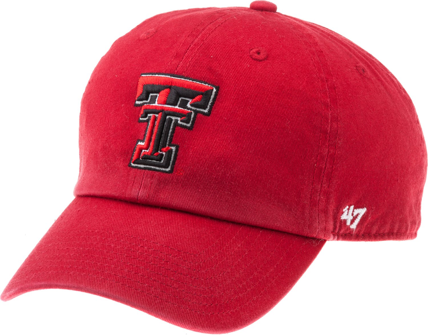 NCAA Texas Tech Red Raiders Premium Collection One-fit Memory Fit Hat Black Adjustable 