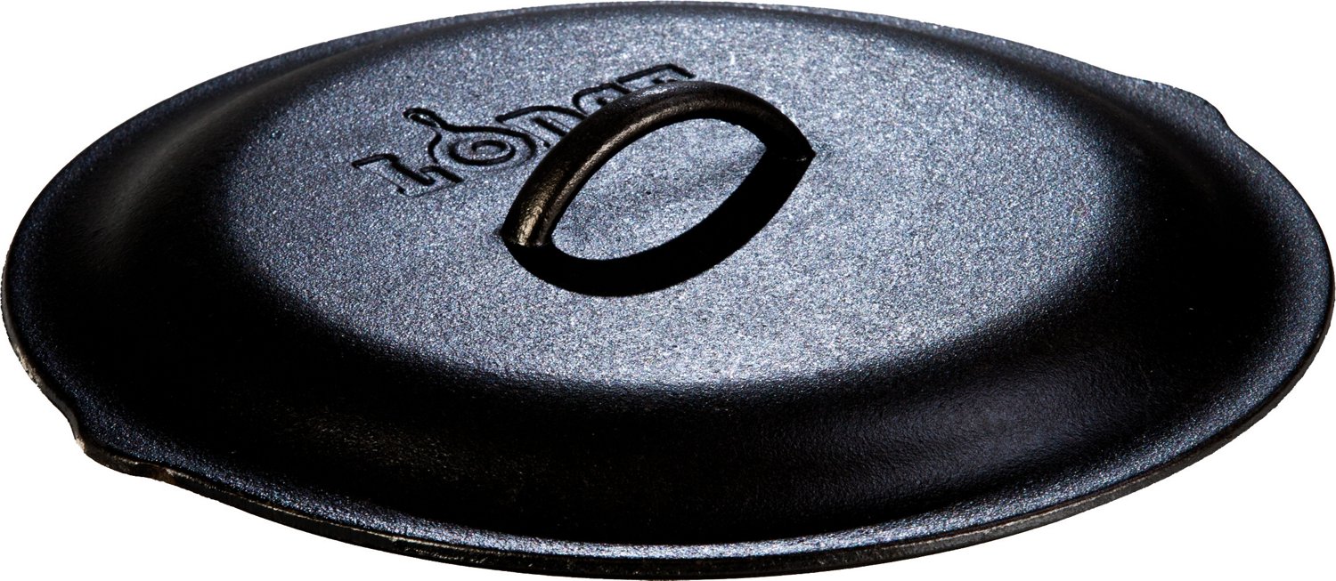 Lodge Cast Iron Classic 12 Cover Lid with Handle, L10SC3, Free