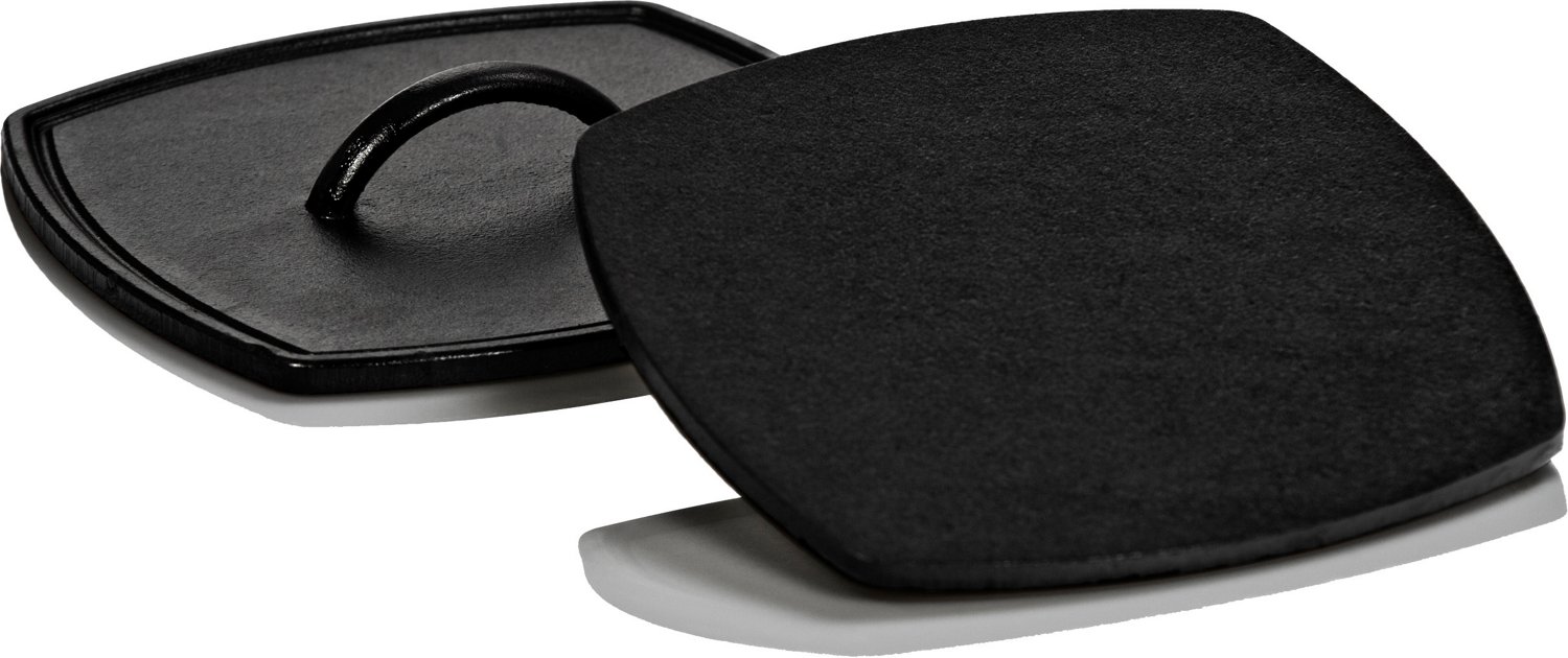 Lodge Flat Iron Grill Press Academy