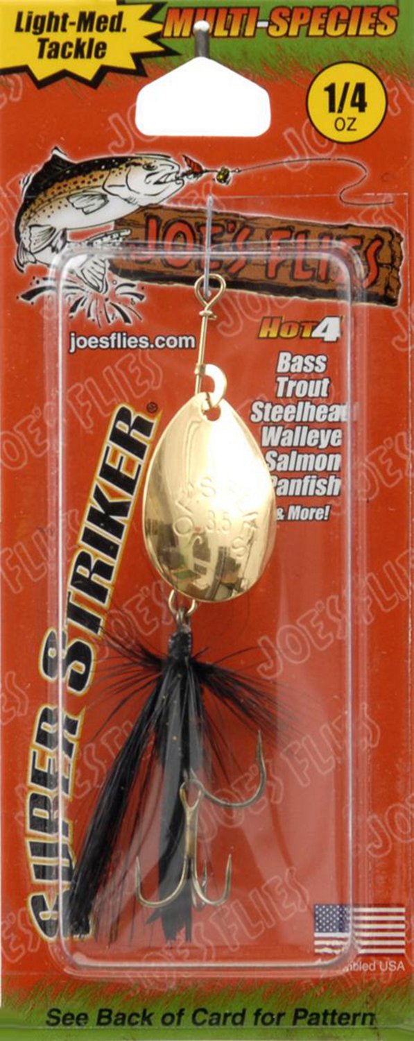 Joe'S Flies Woolly Super Striker Fishing Equipment, 1/4 oz, Spinners &  Spinnerbaits -  Canada