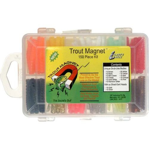 Academy Sports + Outdoors Trout Magnet 152-Piece Lure Kit