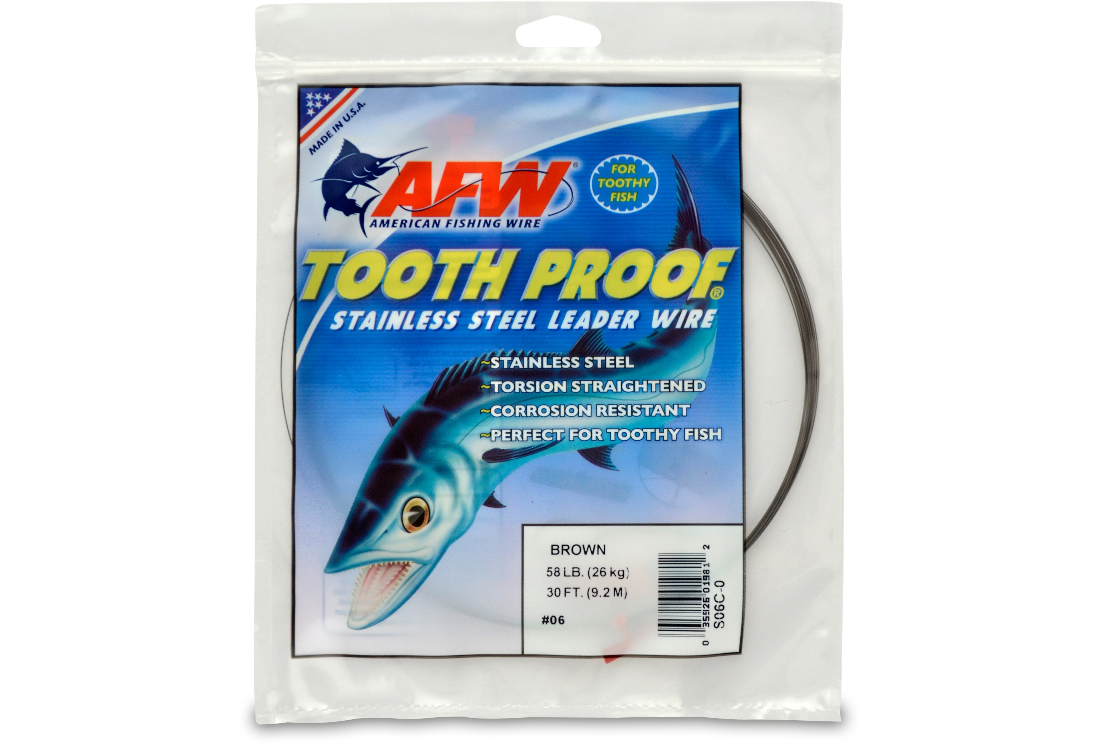 American Fishing Wire Tooth Proof lbs