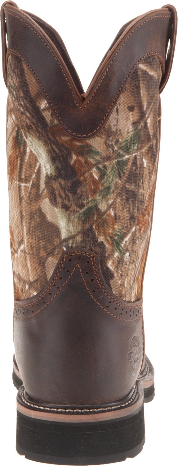 Justin Men's Rugged Cowhide Waterproof Wellington Work Boots - view number 4