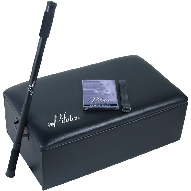 Stamina AeroPilates Box and Pole, Black